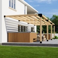 Bracket Kit for a Pergola for Outdoor Kitchen or Deck