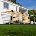 DIY Kit for a Pergola for Balcony or Deck