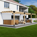 Deck or Outdoor Grill Pergola Kit