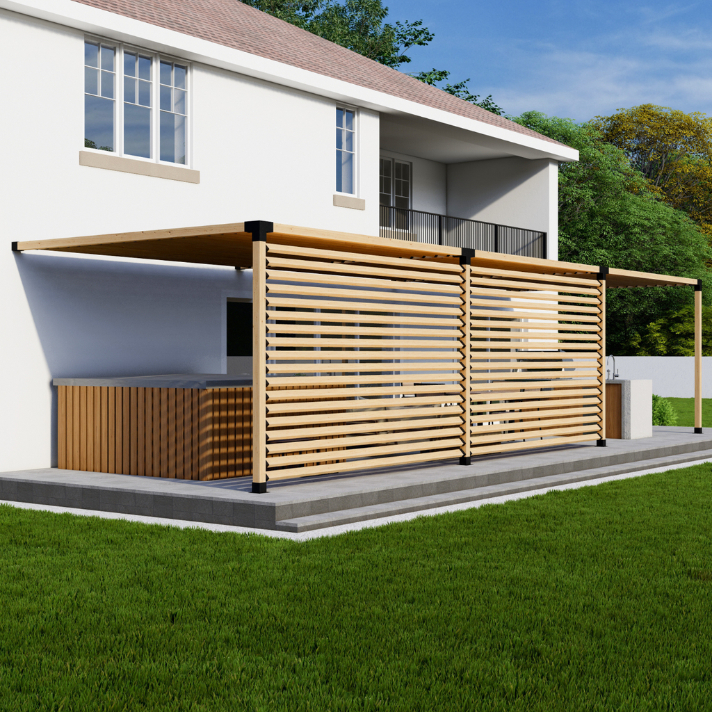 Pergola Metal Brackets Kit