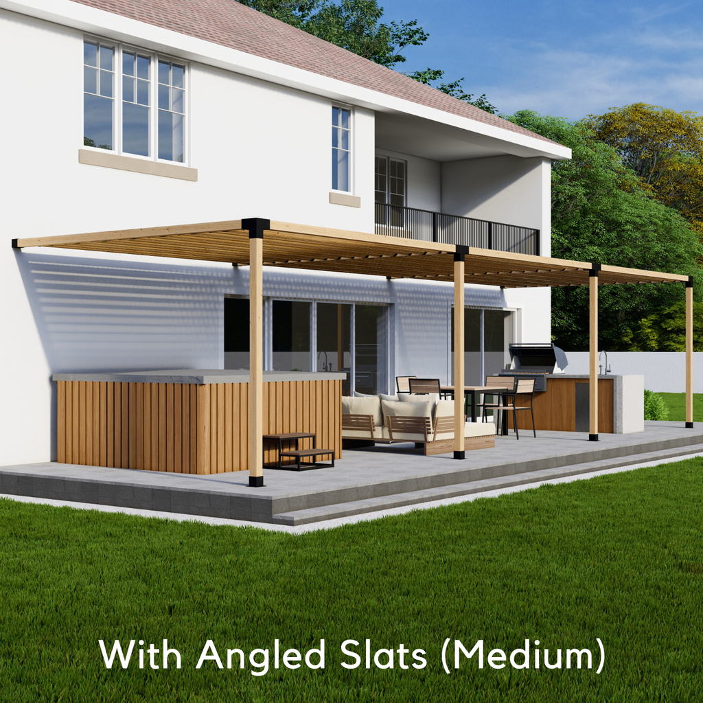 DIY Pergola Frame Kit w/ Optional Roof