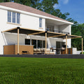 Kit for a Pergola w/ Sail Shade Canopies