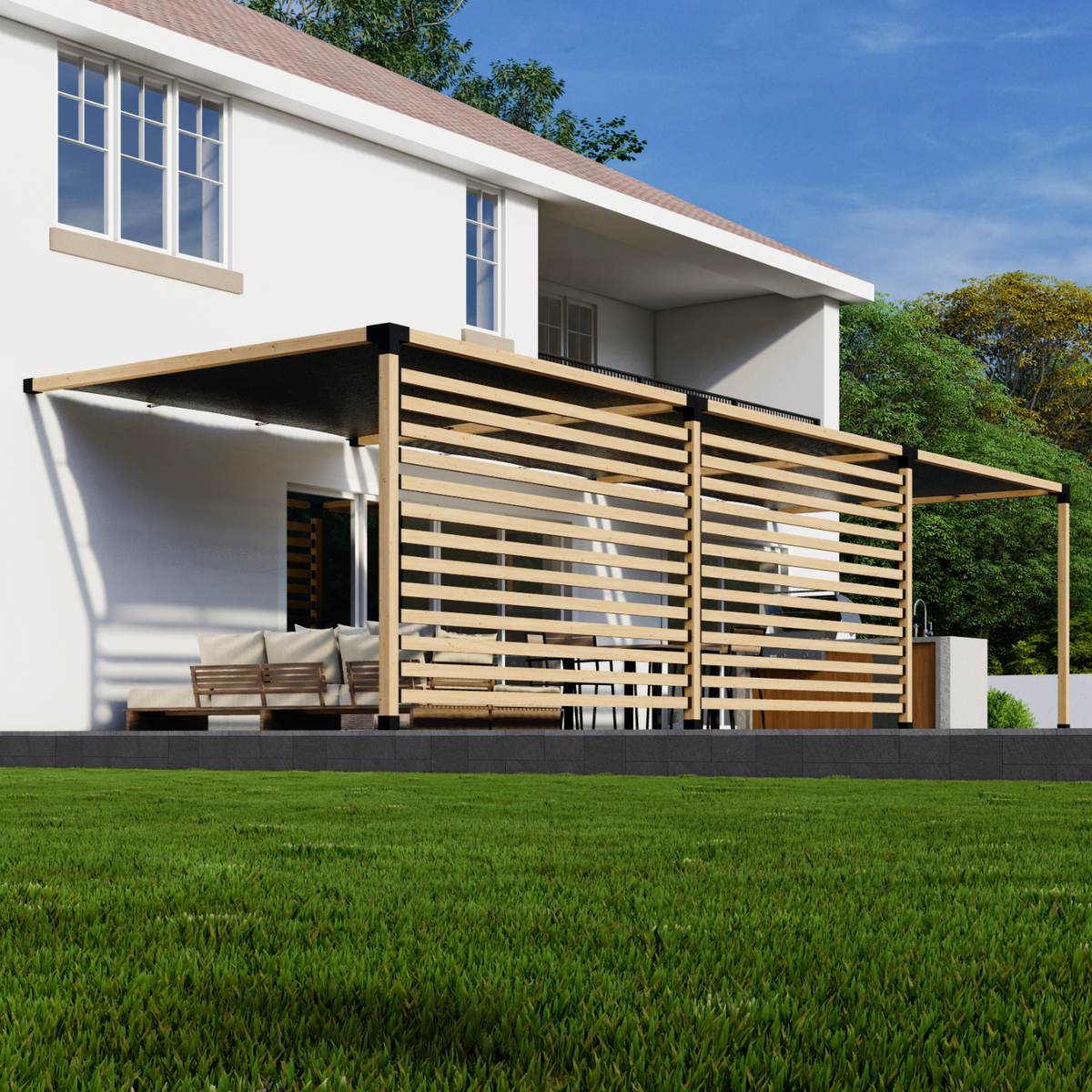 DIY Pergola Porch Cover Kit