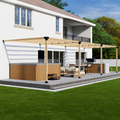 DIY Kit for Covered Deck Pergola