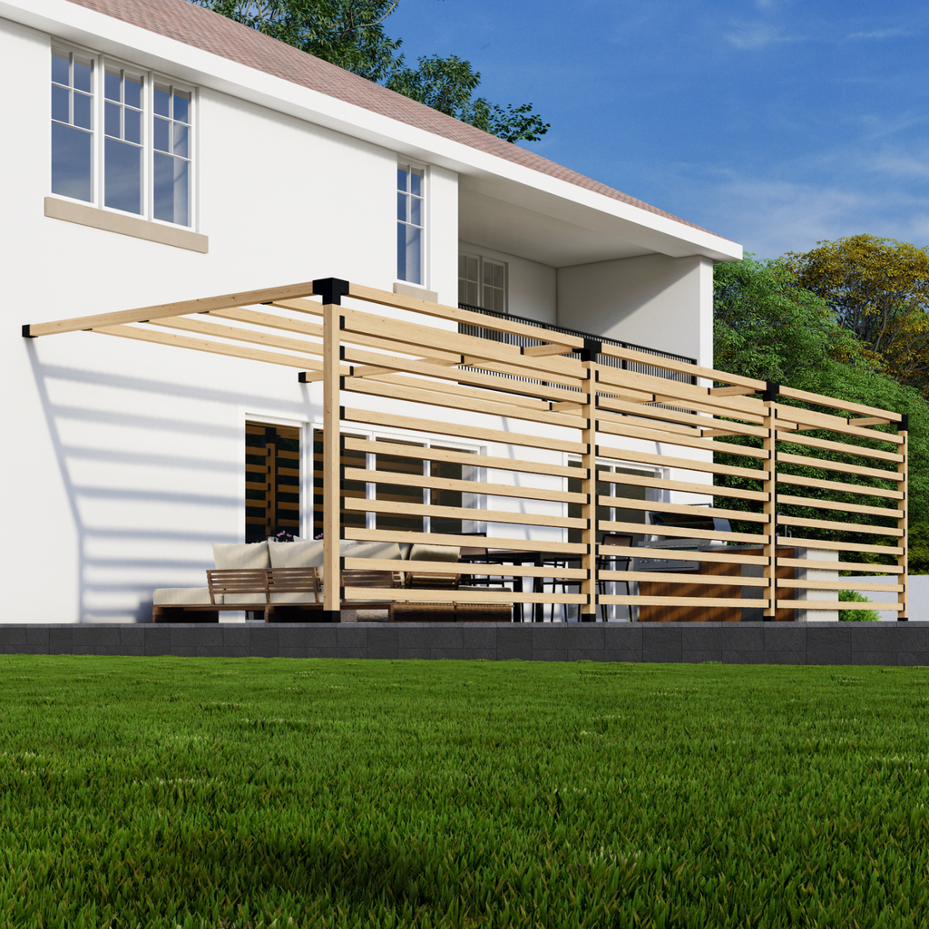 DIY Kit for a Pergola for Grill or Deck