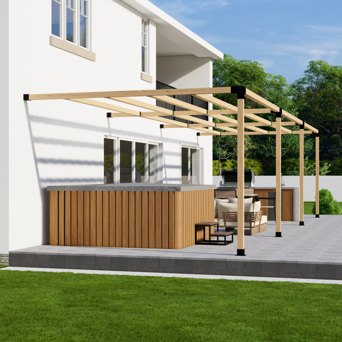 Wall-Mount Pergola Kit