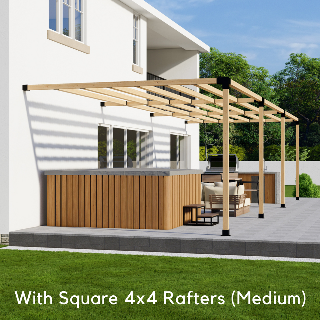 DIY Pergola Frame Kit w/ Optional Roof