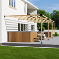 Kit for a Large Pergola Attached to House