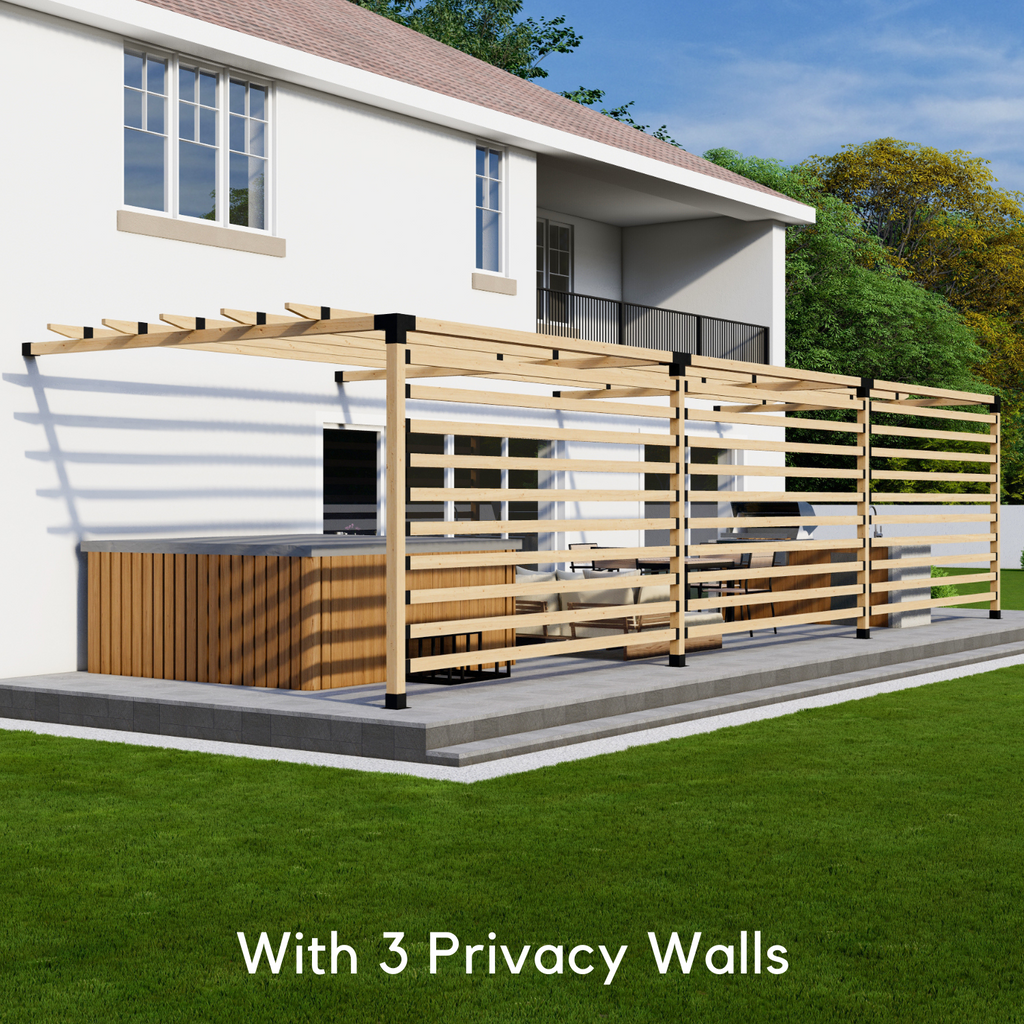 DIY Kit for Covered Deck Pergola