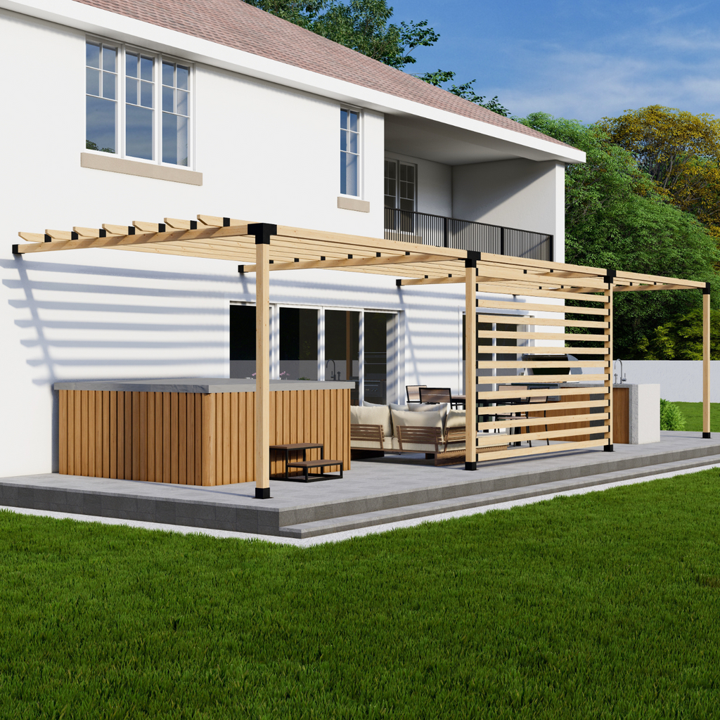 DIY Kit to Build Your Own Pergola