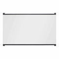 Dimplex Single Pane Glass Door for 45-inch Deluxe Built-In Firebox BFGLASS45BLK