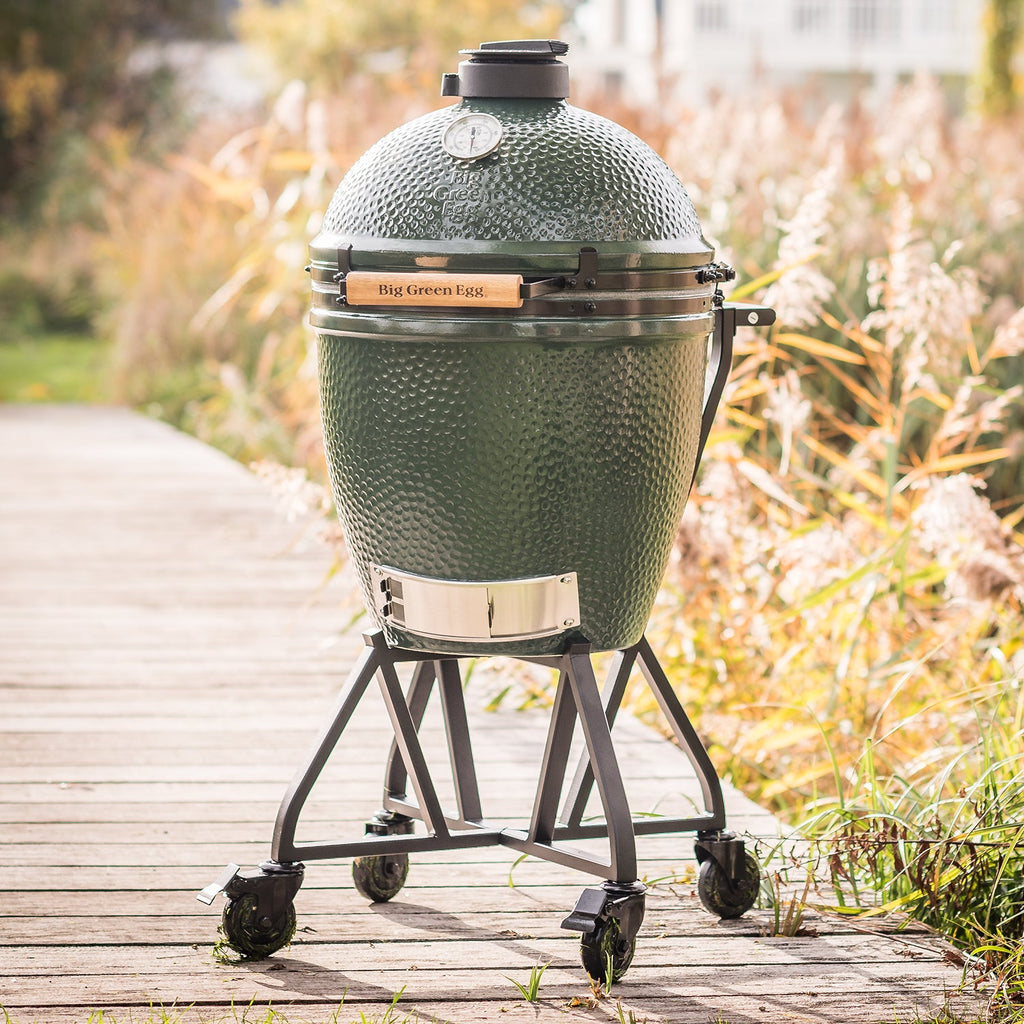 Large Big Green Egg + intEGGrated Nest Package