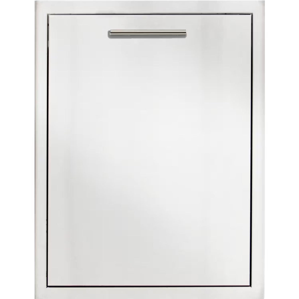 Blaze 20" Roll Out Double Trash / Recycle Drawer - Stainless Steel - BLZ-TREC-DRW-H