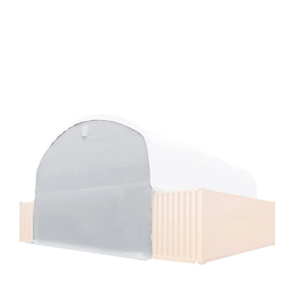Back End Wall Kit (for 9'6" High Cube Containers) for TMG-DT3020C and DT3040C Container Shelters, TMG-DT30BW9V