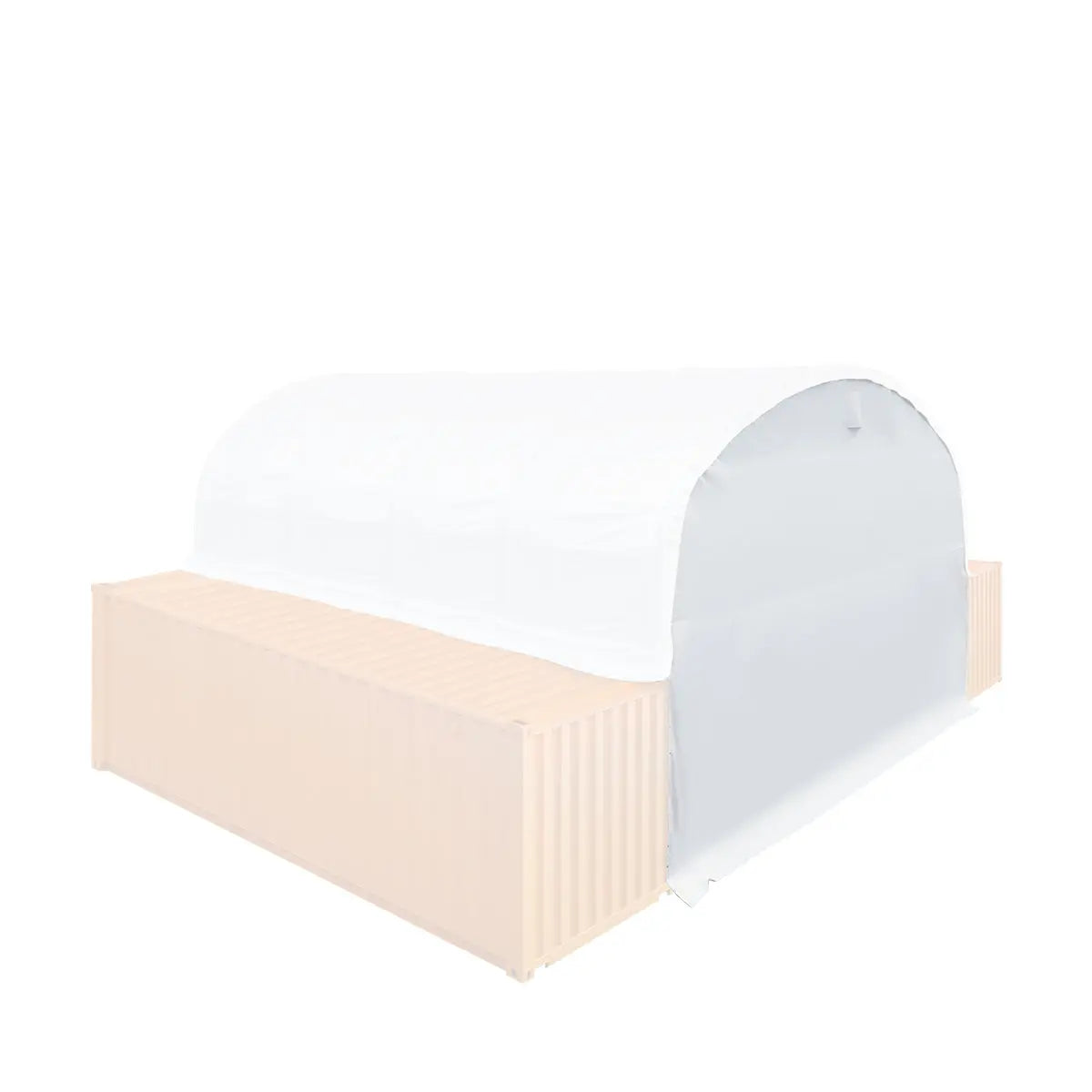 Back End Wall Kit (for 8'6" Standard Containers) for TMG-DT3020C and DT3040C Container Shelters, TMG-DT30BW8V