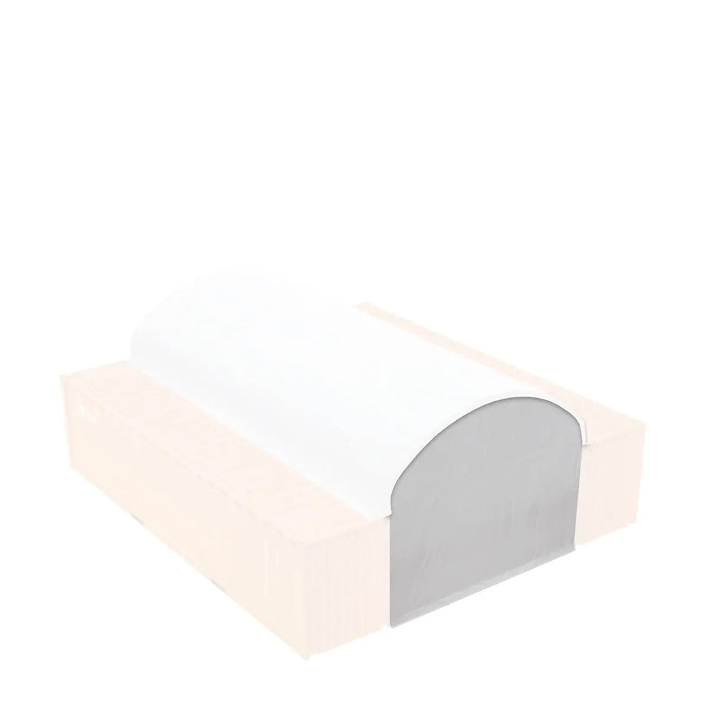 Back End Wall Kit, Compatible with TMG-ST2041CV and TMG-ST2021CE installed with high cube container (9'6"), TMG-ST20BW9V