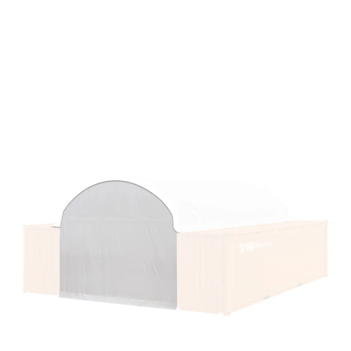 Back End Wall Kit, Compatible with TMG-ST2041CV and TMG-ST2021CE installed with high cube container (9'6"), TMG-ST20BW9V