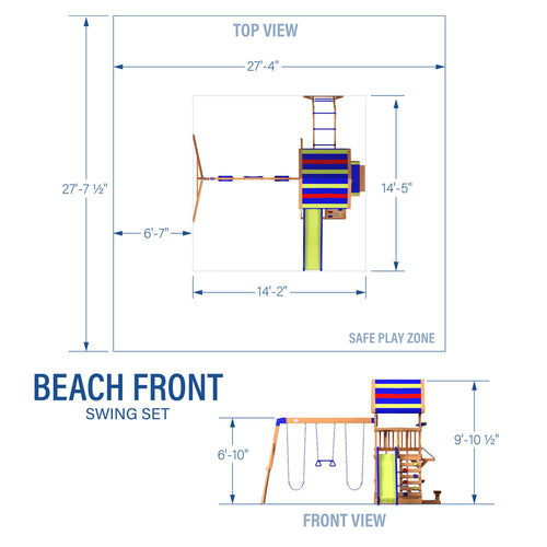 Beach Front – Portique de jeux
