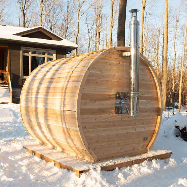 Sauna Heaters LeisureCraft – Kit de cheminée avec sortie latérale et coude