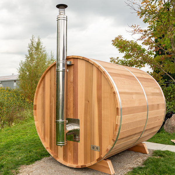 Sauna Heaters LeisureCraft – Kit de cheminée avec sortie latérale