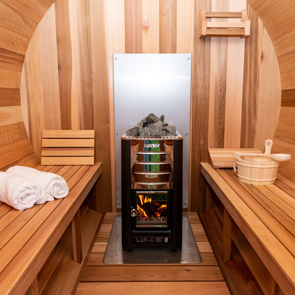 Sauna Heaters LeisureCraft – Kit de cheminée avec sortie latérale