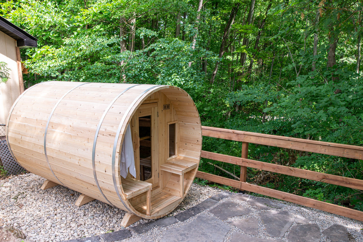 Dundalk LeisureCraft Tranquility – Sauna tonneau