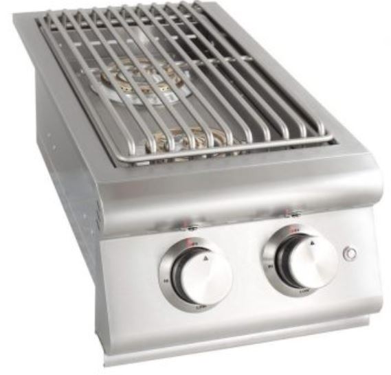 Blaze 13" LTE Built-In Double Side Burner - BLZ-SB2LTE-LP