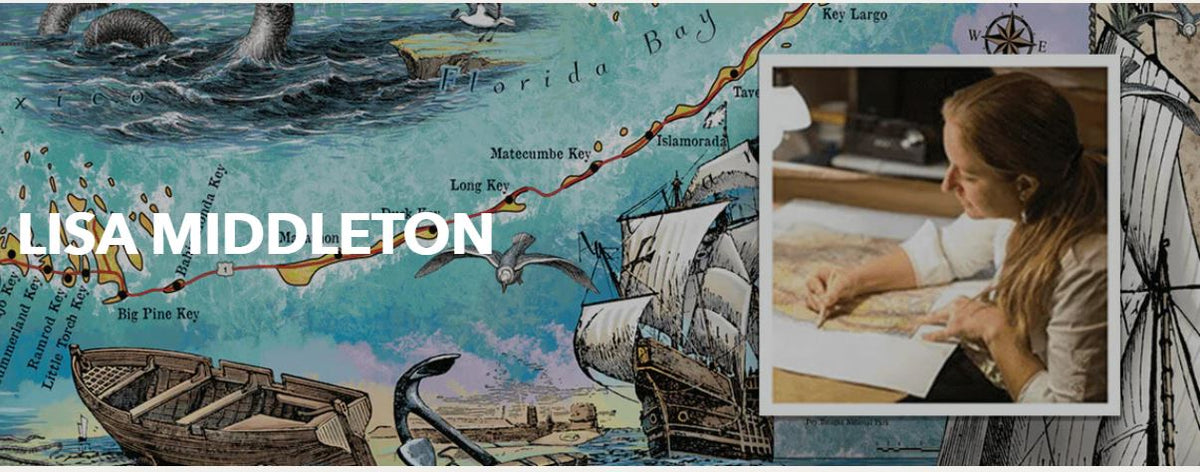 Meissenburg 48" x 65" Large Historic Table Rock Lake Missouri Vintage Map (Wood)