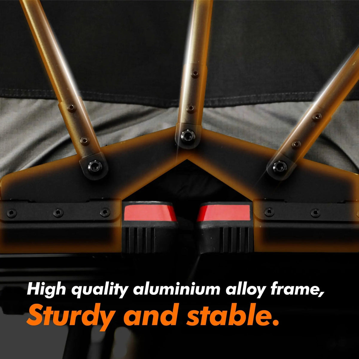 140cm Roof Top Tent, Fold-Out Aluminum Design, Removable Ladder, Waterproof & Windproof, DOBA-CRT140