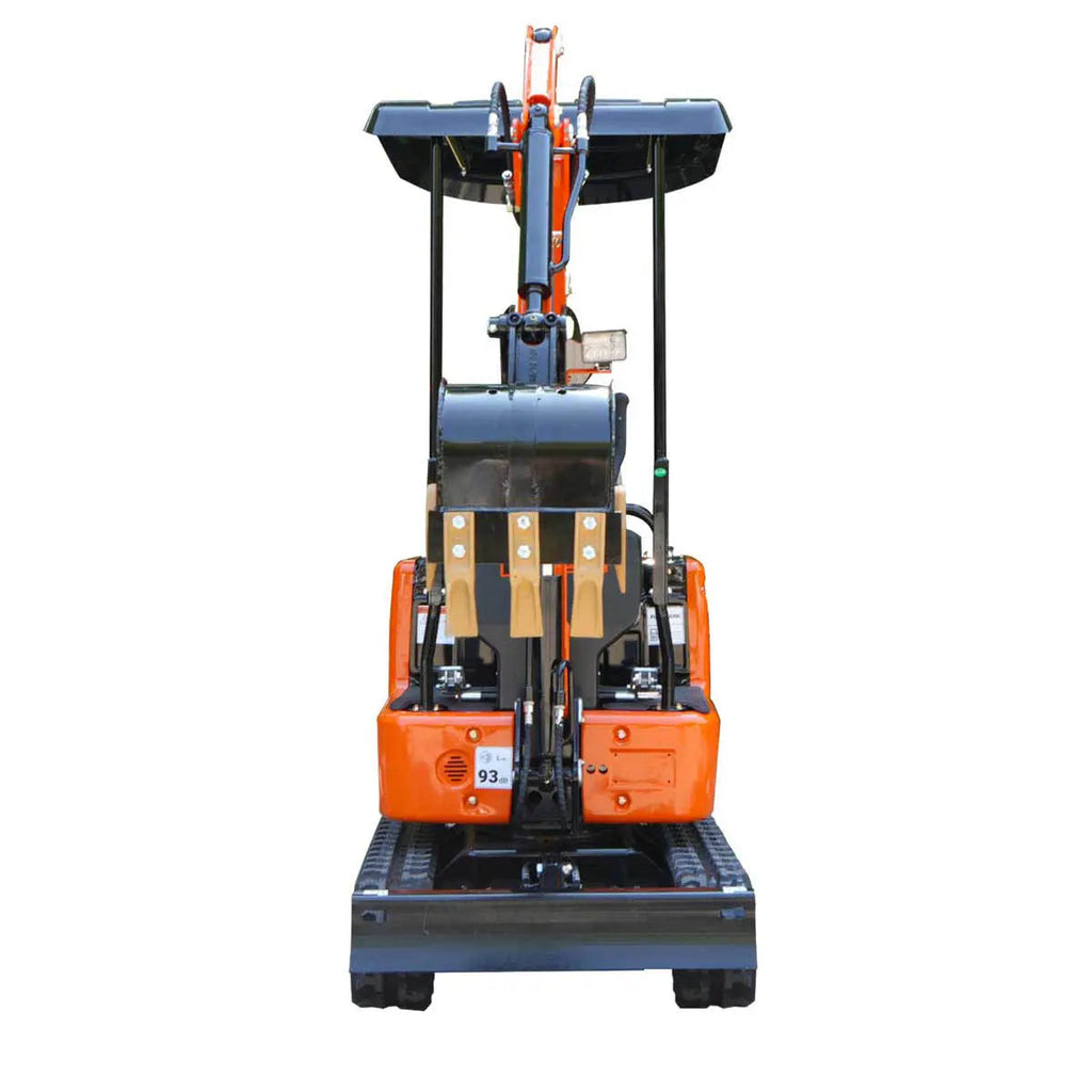 Compact Mini Excavator, 13.5 HP Briggs & Stratton XR Gas Engine, 61-½" Max. Digging Depth, 1900 Lb Operating Weight TMG-MVE08