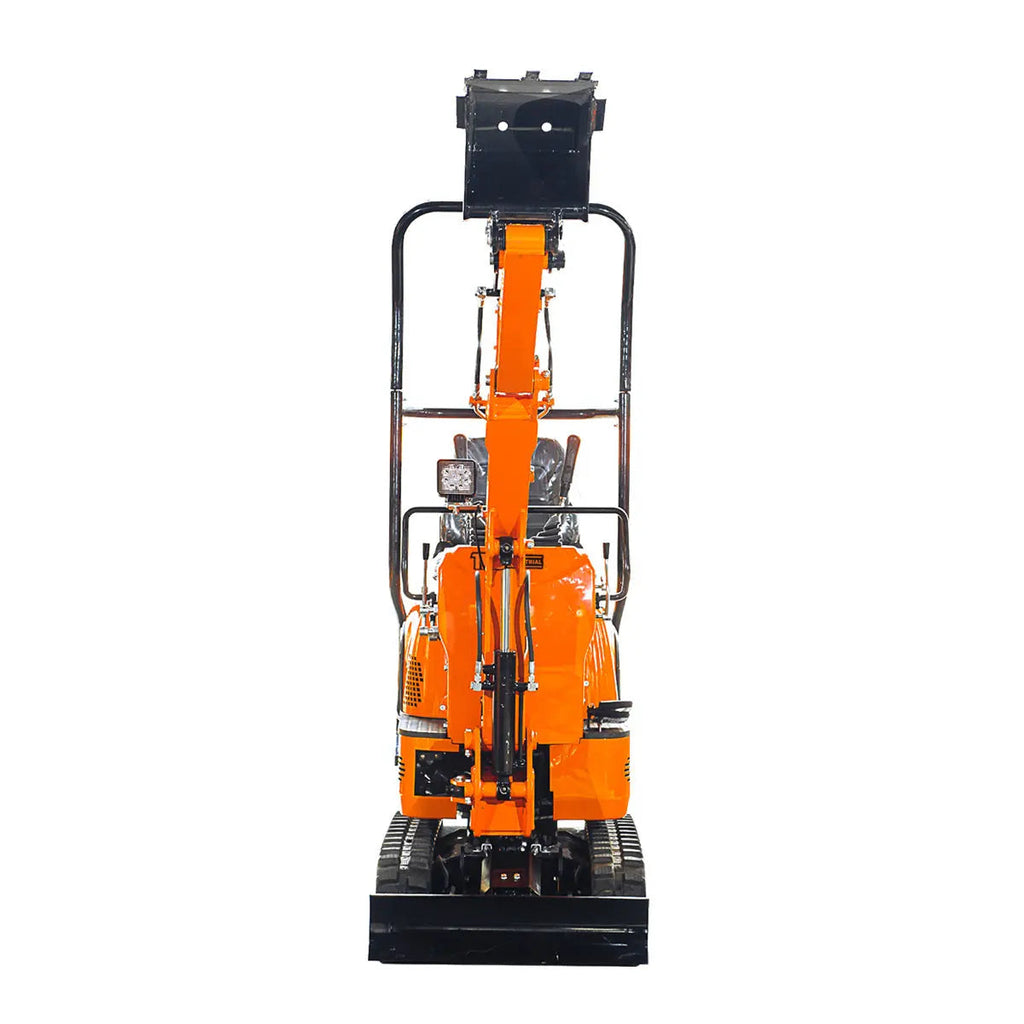 Compact Mini Excavator, 9.5 HP Kohler Engine, Eaton Hydraulic Motor, 360° Rotation, 11" Bucket TMG-MVE09K(Discontinued – No Longer Available)