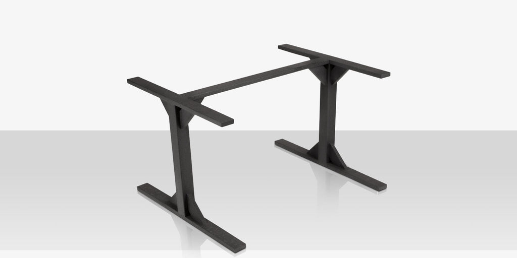 Contemporary T Style Dining Table Base