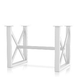 Contemporary X Style Bar Table Base