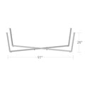 Contemporary Flat X 143 Style Dining Table Base