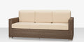 Lucaya Sofa-California Sand- with Standard Off-White Cushion