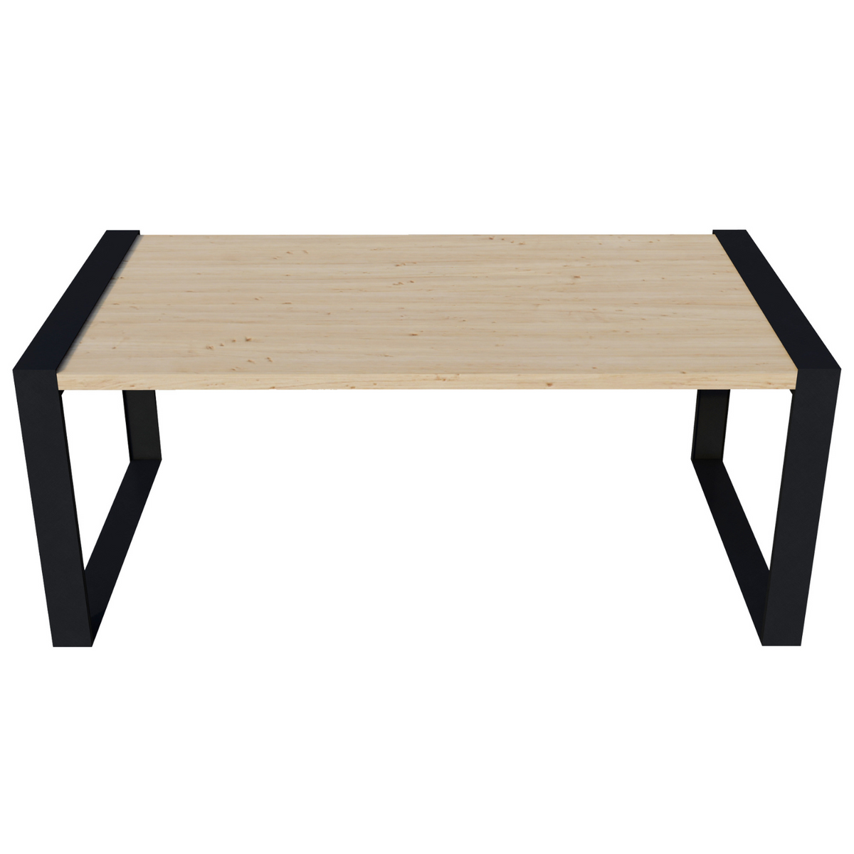 DIY Outdoor Patio Table Kit (Up to 6 Feet Long) - Brackets for 2x6 Wood Slats