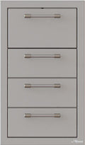Alfresco 17-Inch Triple Drawer, Towel Holder Combo - AXE-3DRTH-SC