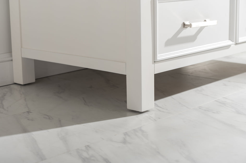 Meuble vasque simple Estate 36" avec plan en quartz blanc