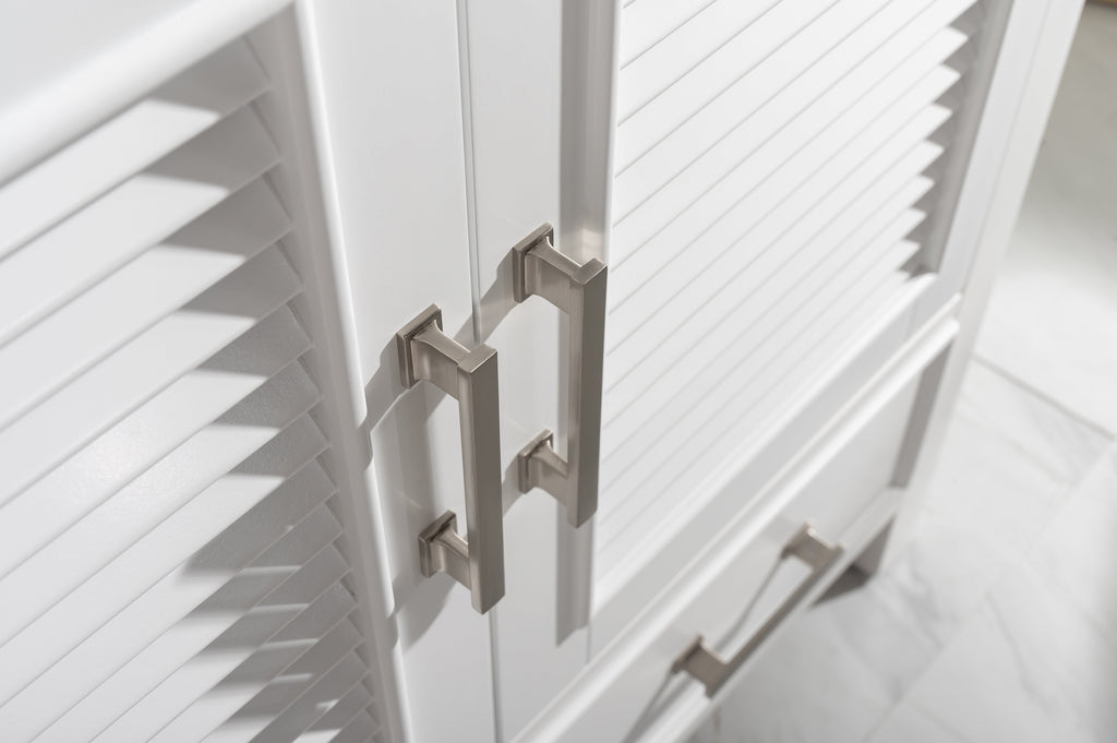 Meuble vasque simple Estate 36" avec plan en quartz blanc