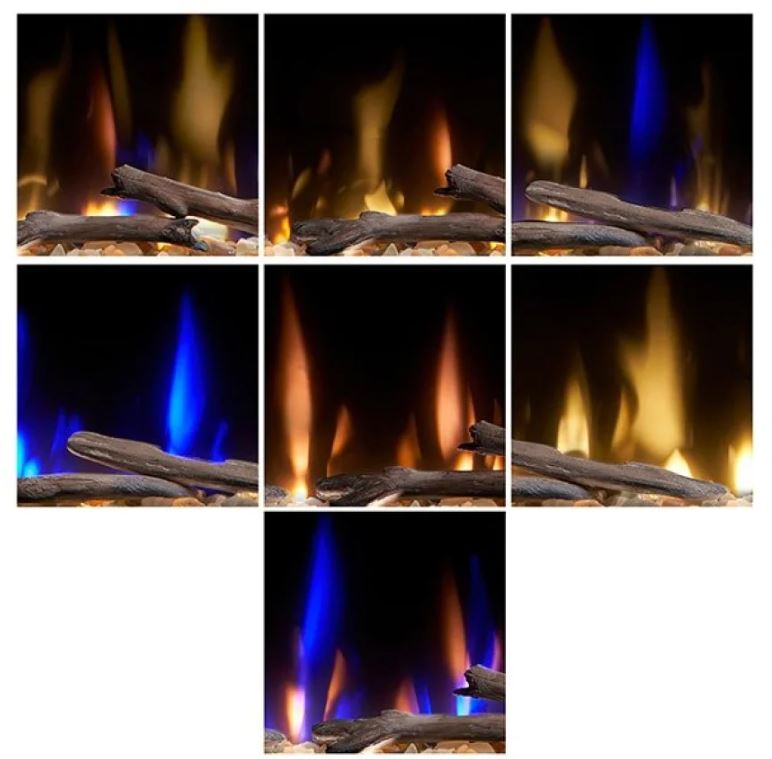 Dimplex Ignite Evolve 50" Linear Built-In Electric Fireplace w/ Tumbled Glass & Lifelike Driftwood - (EVOLVE50)