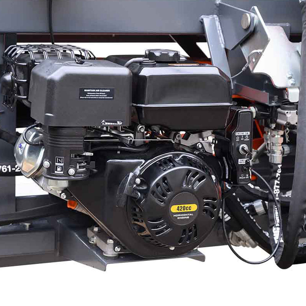 Firewood Processor with Conveyor, 15 HP Gas Engine, 18" STIHL® Chainsaw, ∅15" x 24" Log Capacity TMG-GLS16