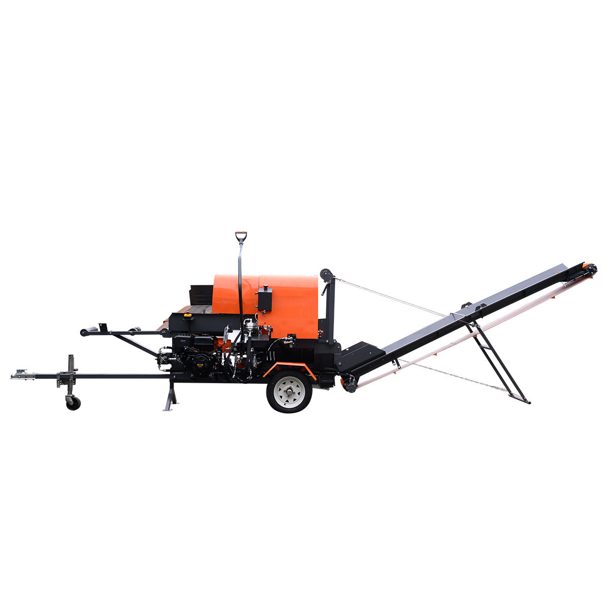 Firewood Processor with Conveyor, 15 HP Gas Engine, 18" STIHL® Chainsaw, ∅15" x 24" Log Capacity TMG-GLS16