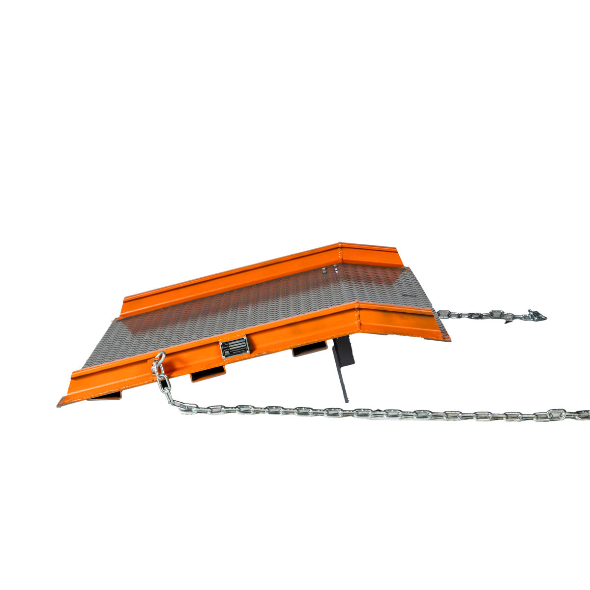 Forklift Ramp 60" x 48", 53-½" Usable Ramp Width, Locking Legs & Side Curbs, TMG-FLR13