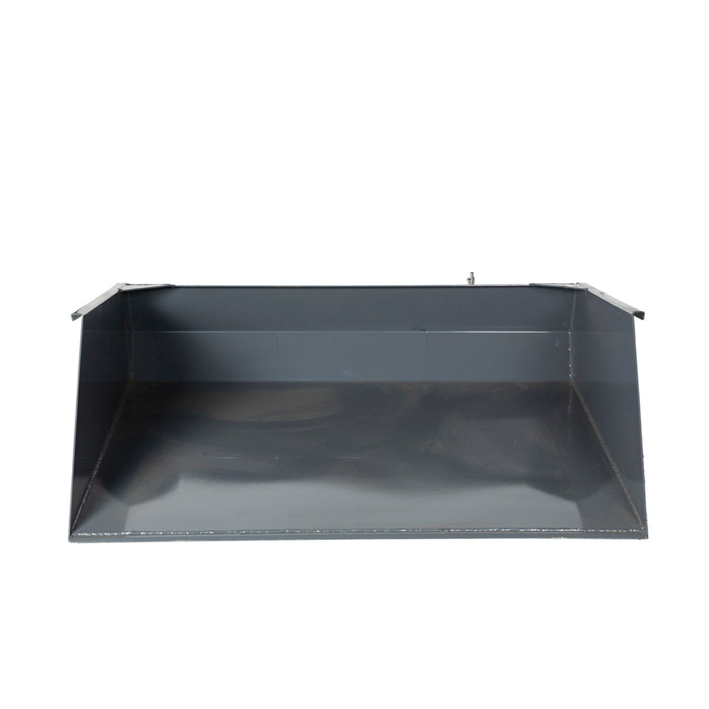 Forklift Snow Bucket, 64” x 55” Work Capacity, 90° Dump Angle, Beveled Edge Design, TMG-FSB64