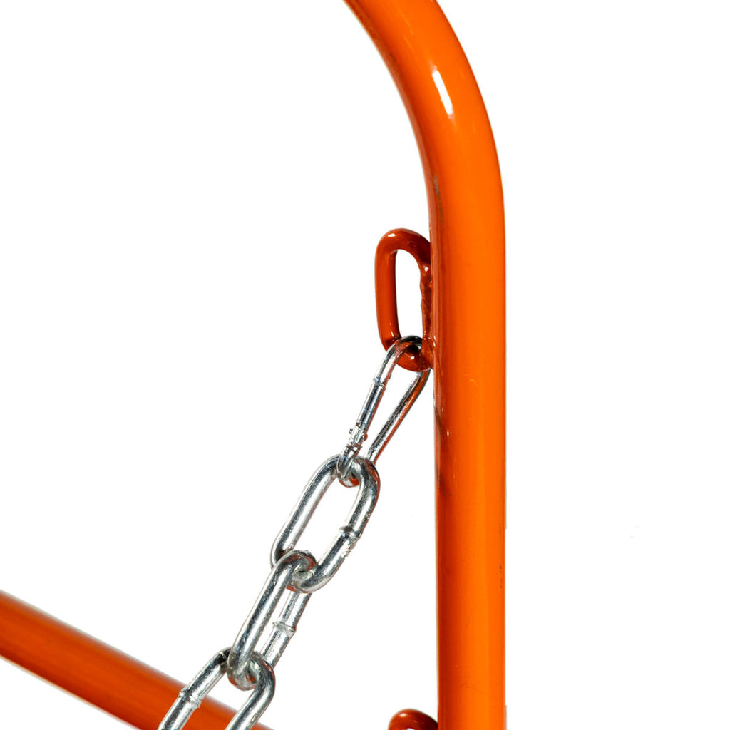 Forklift Work Platform 36"x36", 800 lb Capacity, Foldable Safety Cage with Hand Rails and Non-Slip Floor, TMG-FWP08