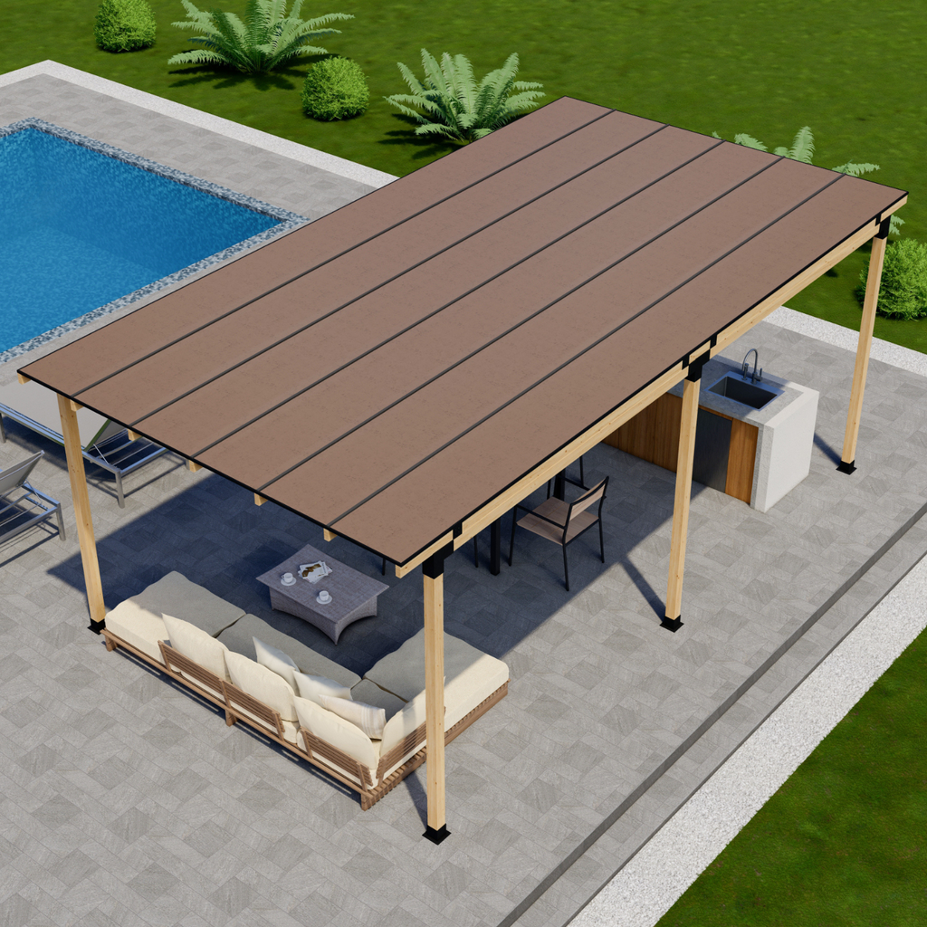 DIY Kit for Outdoor Rain Cover for Patio
