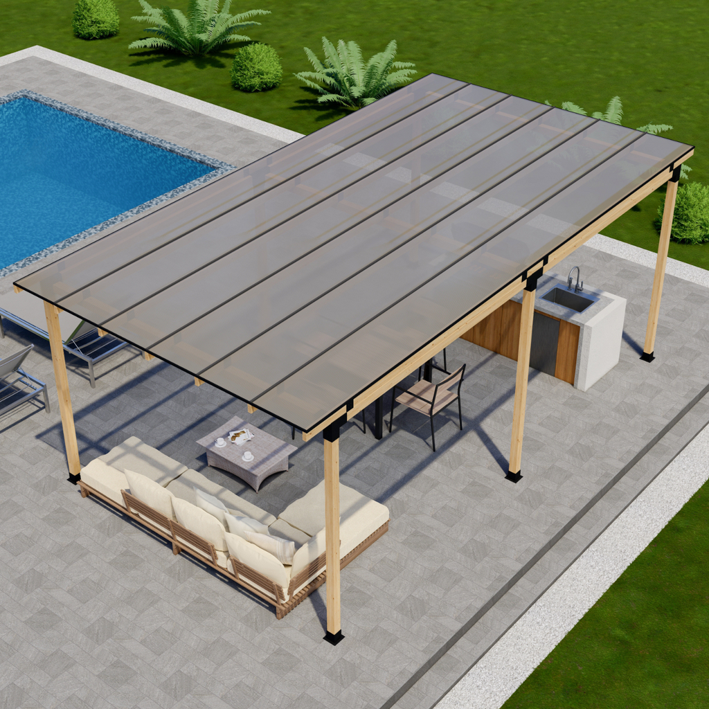 DIY Kit for Outdoor Rain Cover for Patio