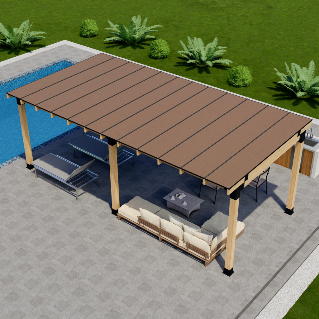 Covered Patio Flat Roof Kit