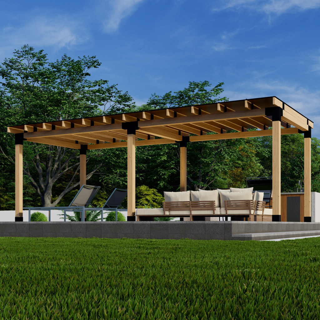 Covered Patio Flat Roof Kit