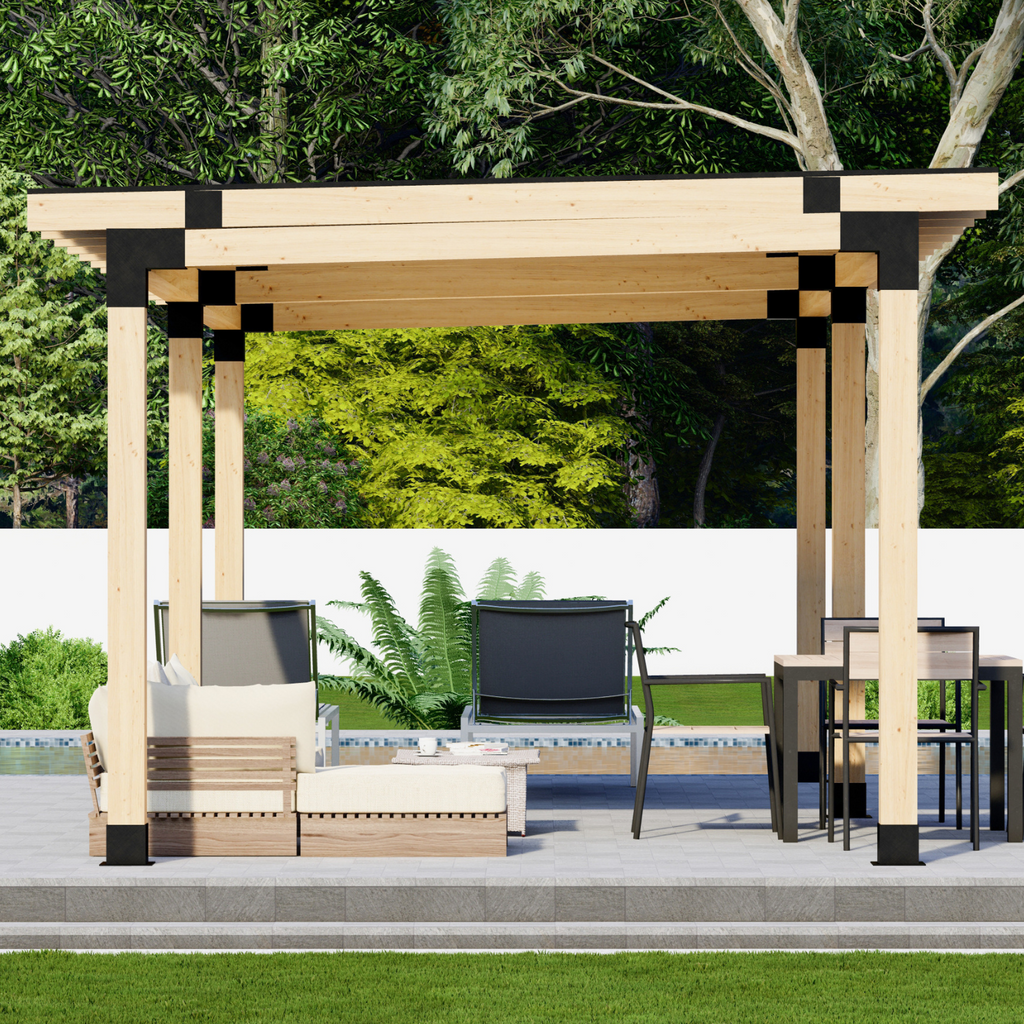 Covered Patio Flat Roof Kit